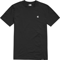 Etnies Black TEAM EMBROIDERY TEE Etnies ZB24D96 Black