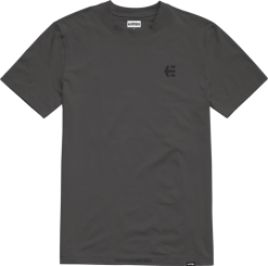 Etnies Black TEAM EMBROIDERY WASH TEE Etnies ZB24D90 Black