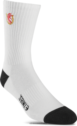 Etnies COLT 45 CREW SOCK White Etnies Sale ZB24D166 White