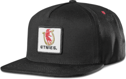 Etnies COLT 45 SNAPBACK HAT Black Etnies ZB24D822 Black