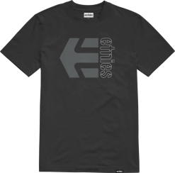 Etnies CORP COMBO TEE Black-Grey-White Etnies ZB24D118 Black-Grey-White