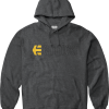 Etnies ECORP PULLOVER Black-Charcoal-Gold Etnies ZB24D106 Black-Charcoal-Gold