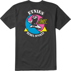 Etnies Etnies Black REBEL SPORTS TEE ZB24D779 Black