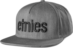 Etnies Etnies Charcoal/Heather CORP SNAPBACK HAT ZB24D812 Charcoal/Heather