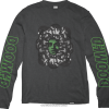 Etnies Etnies Charcoal/Heather DOOMED L/S TEE ZB24D797 Charcoal/Heather