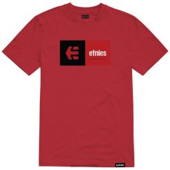 Etnies Etnies Eblock Tee Burgundy ZB24D320 Burgundy