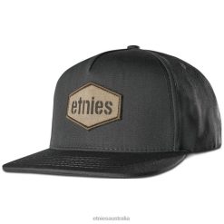 Etnies Etnies Millwood Snapback Hat Black ZB24D341 Black