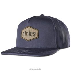 Etnies Etnies Millwood Snapback Hat Navy ZB24D204 Navy