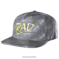 Etnies Etnies Rad Wash Snapback Black ZB24D273 Black
