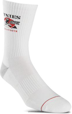 Etnies Etnies White REBEL SPORTS CREW SOCK ZB24D830 White