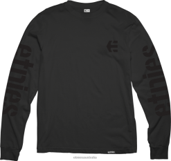 Etnies ICON LS TEE Black-Black-Black Etnies ZB24D112 Black-Black-Black