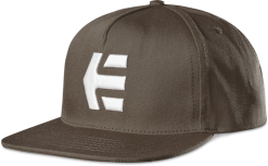 Etnies ICON SNAPBACK HAT Chocolate Etnies ZB24D810 Chocolate