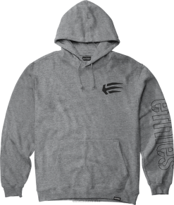 Etnies JOSLIN PULLOVER Grey/Black Etnies ZB24D735 Grey/Black