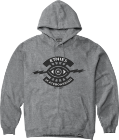 Etnies JW PULLOVER Charcoal/Heather Etnies ZB24D789 Charcoal/Heather