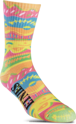 Etnies REBEL SPORTS CREW SOCK Neon Etnies ZB24D172 Neon