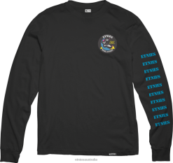 Etnies REBEL SPORTS SPORT L/S TEE Etnies Black ZB24D781 Black