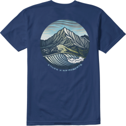 Etnies RP CIRCULAR WAVE TEE Etnies Navy ZB24D754 Navy