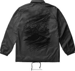 Etnies RP COACHES JACKET Black Etnies ZB24D756 Black