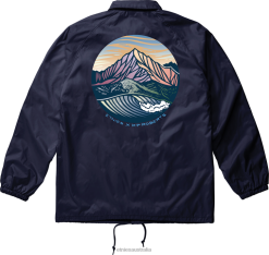 Etnies RP COACHES JACKET Etnies Navy ZB24D757 Navy