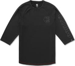Etnies SAN JUAN RAGLAN SHIRT Black Etnies ZB24D771 Black